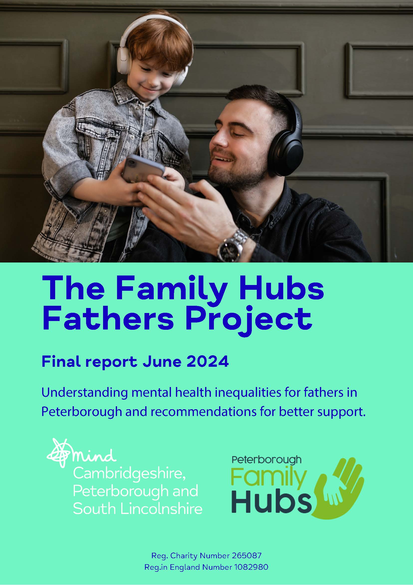 The Family Hubs Fathers Project Report cover photo