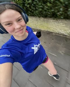 Hannah for CPSL Mind Cambridge Half Marathon